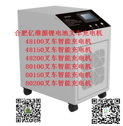 合肥億維源鋰電池80200叉車智能充電機