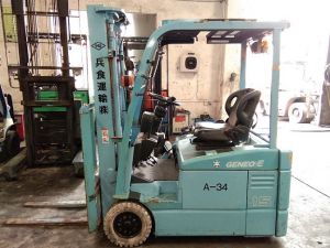 1.5噸豐田三支點(diǎn)二手日本原裝進(jìn)口電瓶叉車租售