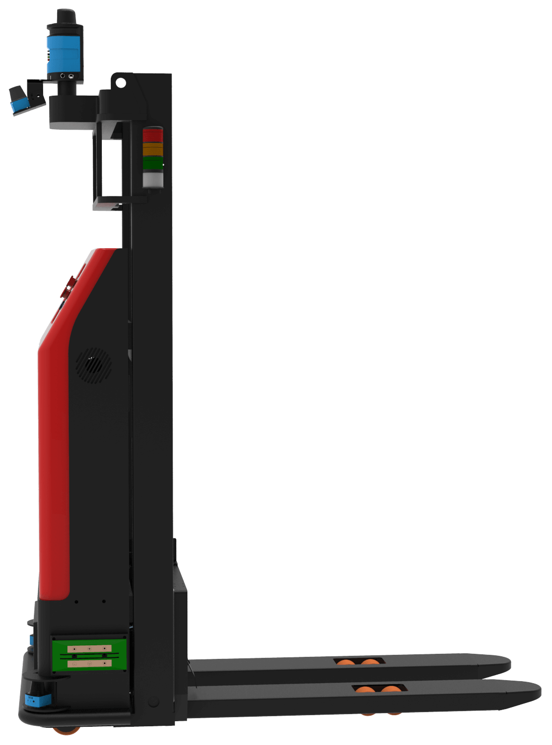 聯核：CDD10-SA堆垛型激光導引無人叉車