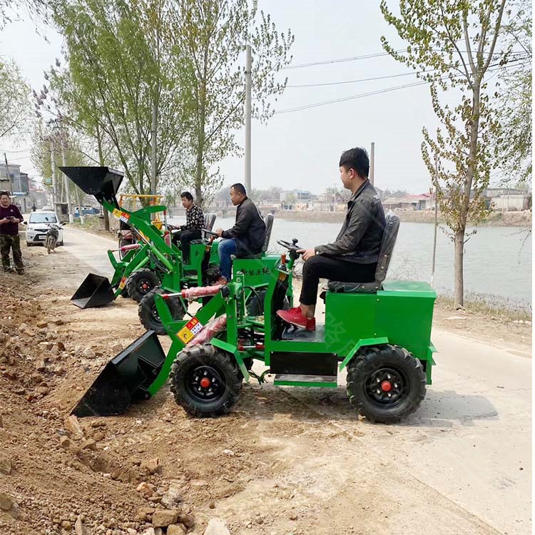 出售農(nóng)用電動裝載機 環(huán)保電動小鏟車 工廠運輸電動鏟車