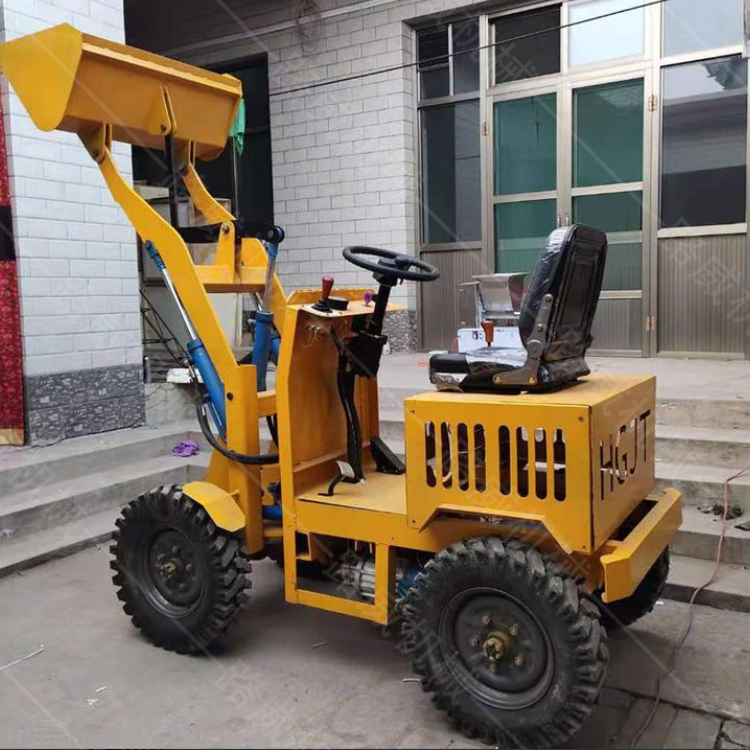 廠家銷售電動裝載鏟車 農用小型電動鏟車 多功能輪式裝載機