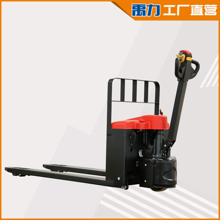 廠房適用搬運叉車液壓工具搬運拖車濟南禹力站駕式搬運叉車