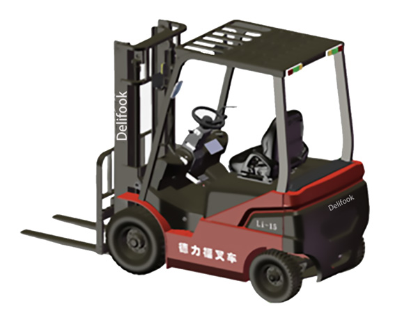 1-1.5噸鋰電池平衡重式叉車