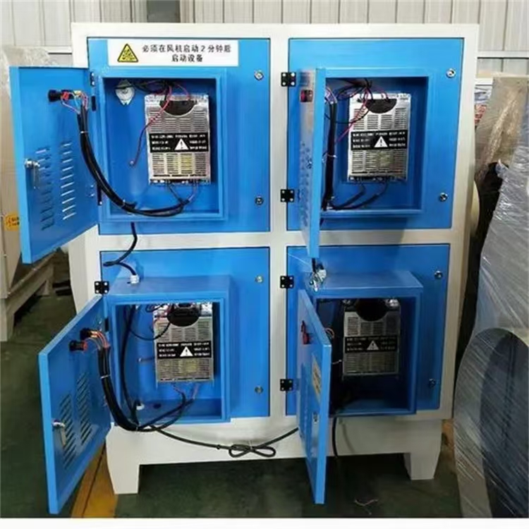 等離子凈化器玻璃廠廢氣凈化設備工業油煙處理設備廢氣高壓靜電低溫等離子