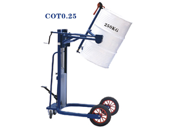湖北金茂CTOTO.25系列手動液壓油桶搬運車 CTOTO.25