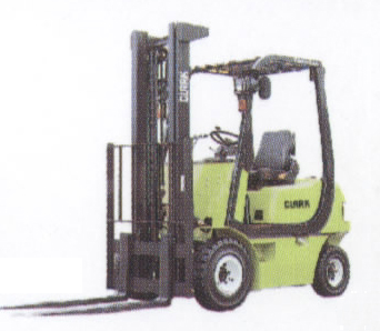 美國克拉克3噸四輪電動平衡重叉車 ECG30