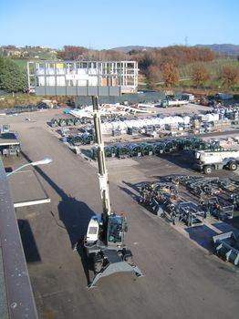 美國德雷克斯叉車（Terex）3.5噸伸縮臂叉車 TEREX Girolift 3518 Telehandler
