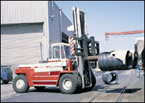 瑞典斯維叉車(SVETRUCK)28噸鋼卷專用搬運叉車 30120-46