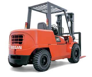 日本日產叉車(NISSAN)9000磅柴油平衡重叉車 JPD90Y
