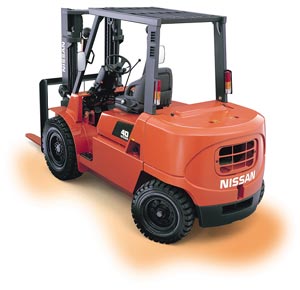 上海日產叉車(NISSAN)4.5噸柴油平衡重叉車 F04D45UT
