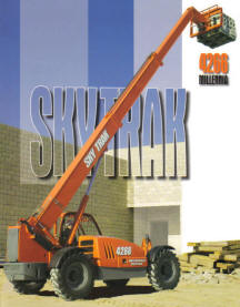 美國天叉(SKYTRAK)6,600 磅伸縮臂叉車 4266M