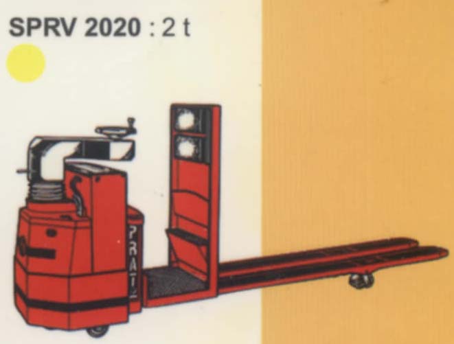 法國派特叉車(PRAT)2噸低位揀選車 SPRV2020