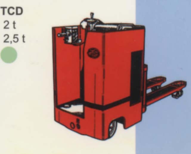 法國派特叉車(PRAT)2/2.5噸側(cè)駕式電動托盤搬運車 TCD