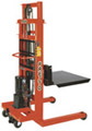 美國普瑞斯托叉車(PRESTOLIFTS)1000磅步行式半自動電動堆高機(jī) ESF794