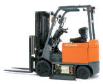 美國豐田叉車(TOYOTA)5000磅四輪電動(dòng)平衡重叉車 7FBCU25