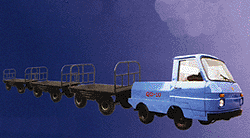 無(wú)錫電瓶車廠TC系列1噸蓄電池牽引車/拖車 TC-1