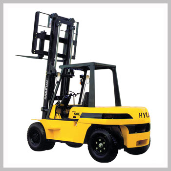 現代內燃平衡重叉車 CPCD50E