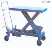 美國克萊斯剪叉式手動(dòng)平臺搬運(yùn)車 TF100