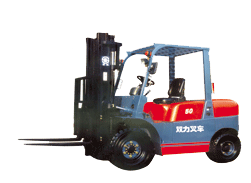 寶雞雙力CPCD系列內燃平衡重叉車 CPCD35F~CPCD50F