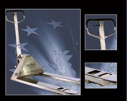 美國(guó)莫拜爾(MOBILE)eco Stainless Steel & Galvanized手動(dòng)托盤叉車 eco Stainless Steel & Galvanized