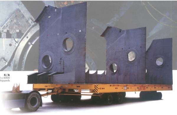法國(guó)Gaussin 工業(yè)平板拖車/6