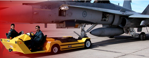美國(guó)Lektro 軍事飛機(jī)空港專用電動(dòng)牽引車 Military Applications