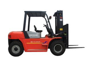 洛陽一拖4-5T內燃平衡重叉車系列 4-5T