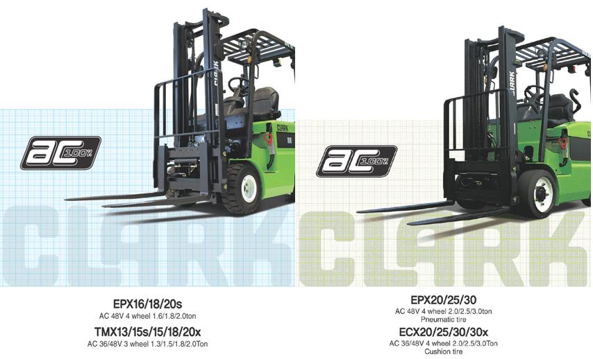 克拉克，克拉克叉車，平衡重式電瓶叉車 EPX-16/18/20S/25/30