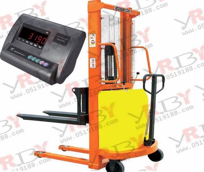 帶電子稱(chēng)半電動(dòng)液壓堆車(chē)