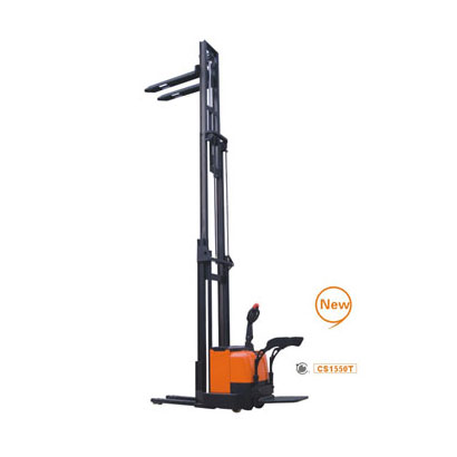全電動(dòng)堆高車(chē)，CS1550T，諾力牌站立式全電動(dòng)堆高機(jī)，松江叉車(chē) CS1550T