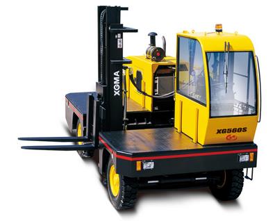 新型6噸內燃側面叉車