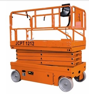 JCPT1212DC自行式剪叉升降機，全電動12米高空平臺，上海JCPT1012DC銷售，松江賣JCPT1008升降機公司 JCPT1212DC