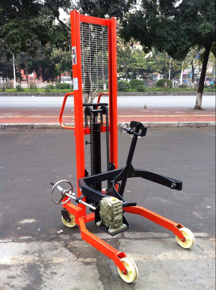 新品供應(yīng) 叉車 油桶裝卸車 3T 手動叉車 手動托車 明偉