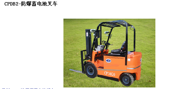 霸特爾防爆/普通蓄電池叉車系列專業打造廠家直銷 防爆叉車