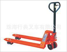 供應珠海中山5噸手動液壓搬運叉車壹年保修送貨上門 CBY5T