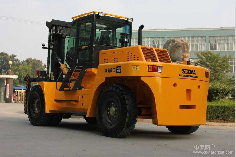 供應(yīng)華南重工內(nèi)燃重型20噸叉車生產(chǎn)廠家港口碼頭船用集裝箱20噸叉車價格 HNF-200