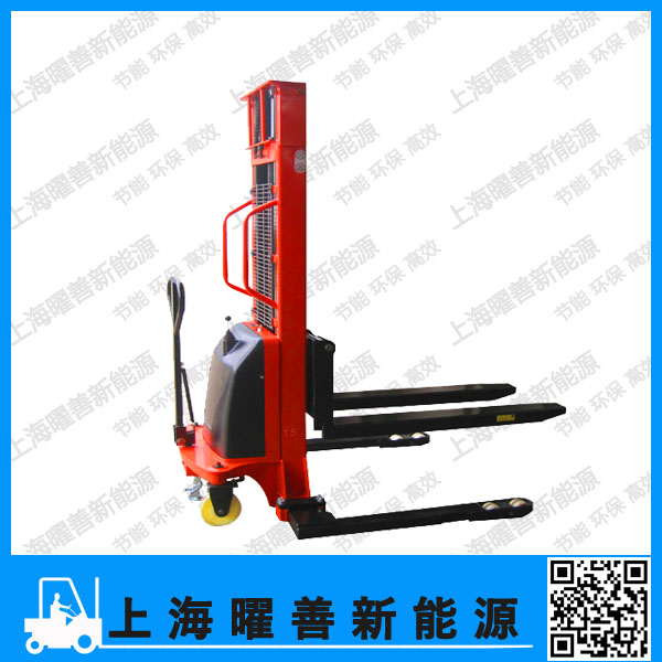 上海經(jīng)銷半電動寬支腿電動堆高車 CDD10SS(W)