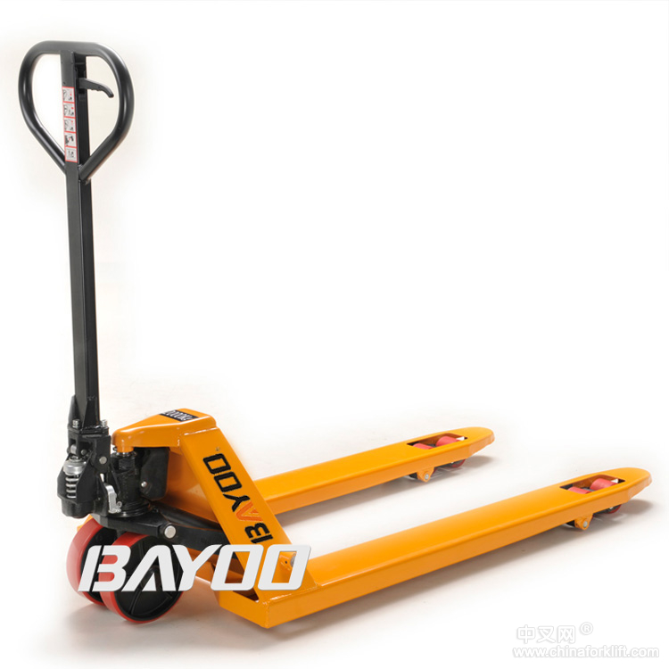 BAYOO/拜優手動液壓托盤搬運車,手動叉車 BHY10011