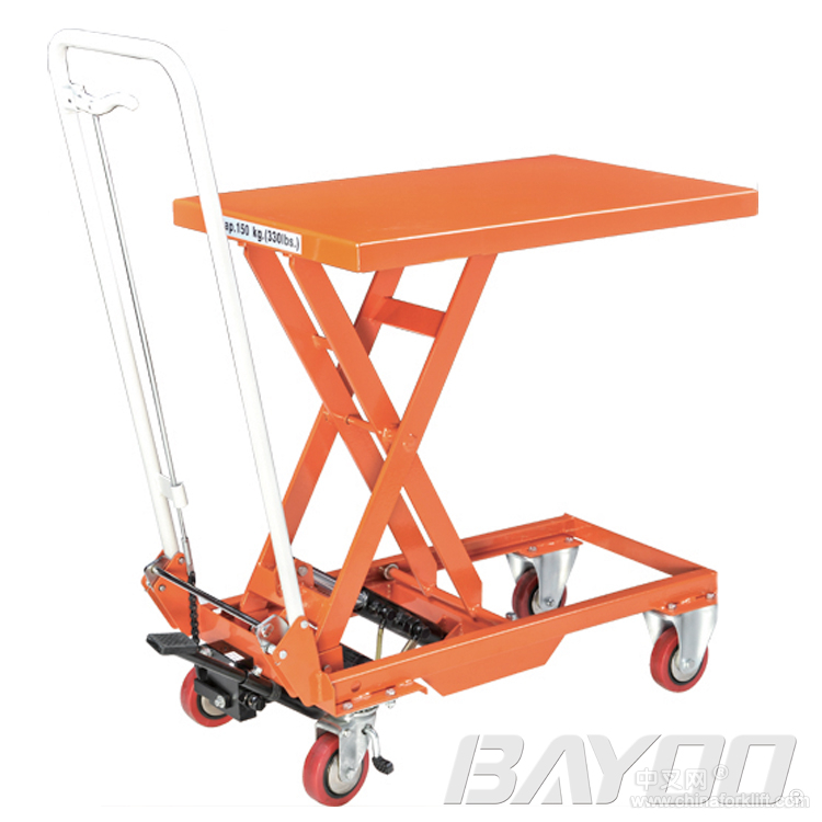 BAYOO/拜優腳踏式升降平臺車 BFY30026