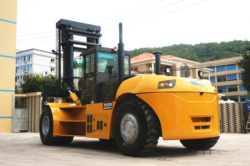 國產32噸叉車35噸重型柴油叉車35噸集裝箱叉車2019價格行情走勢 XHC350